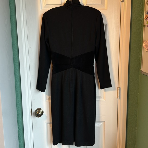 Vintage Authentic Wool/suede Dress, size 4 - Picture 3 of 5